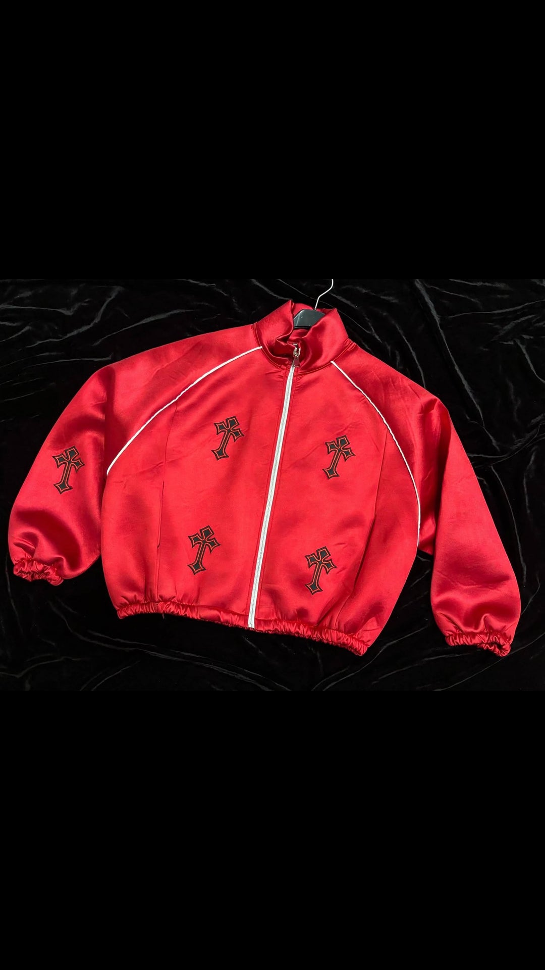 Felpa Cross con zip (Taglia Unica)