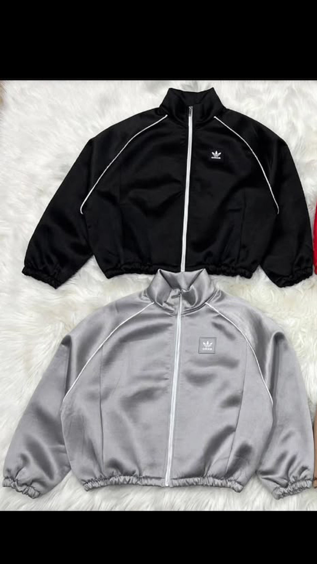 Felpa Zip Adidas (Taglia Unica)