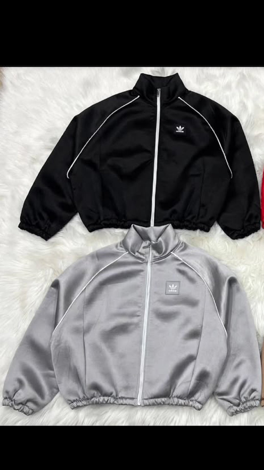 Felpa Zip Adidas (Taglia Unica)