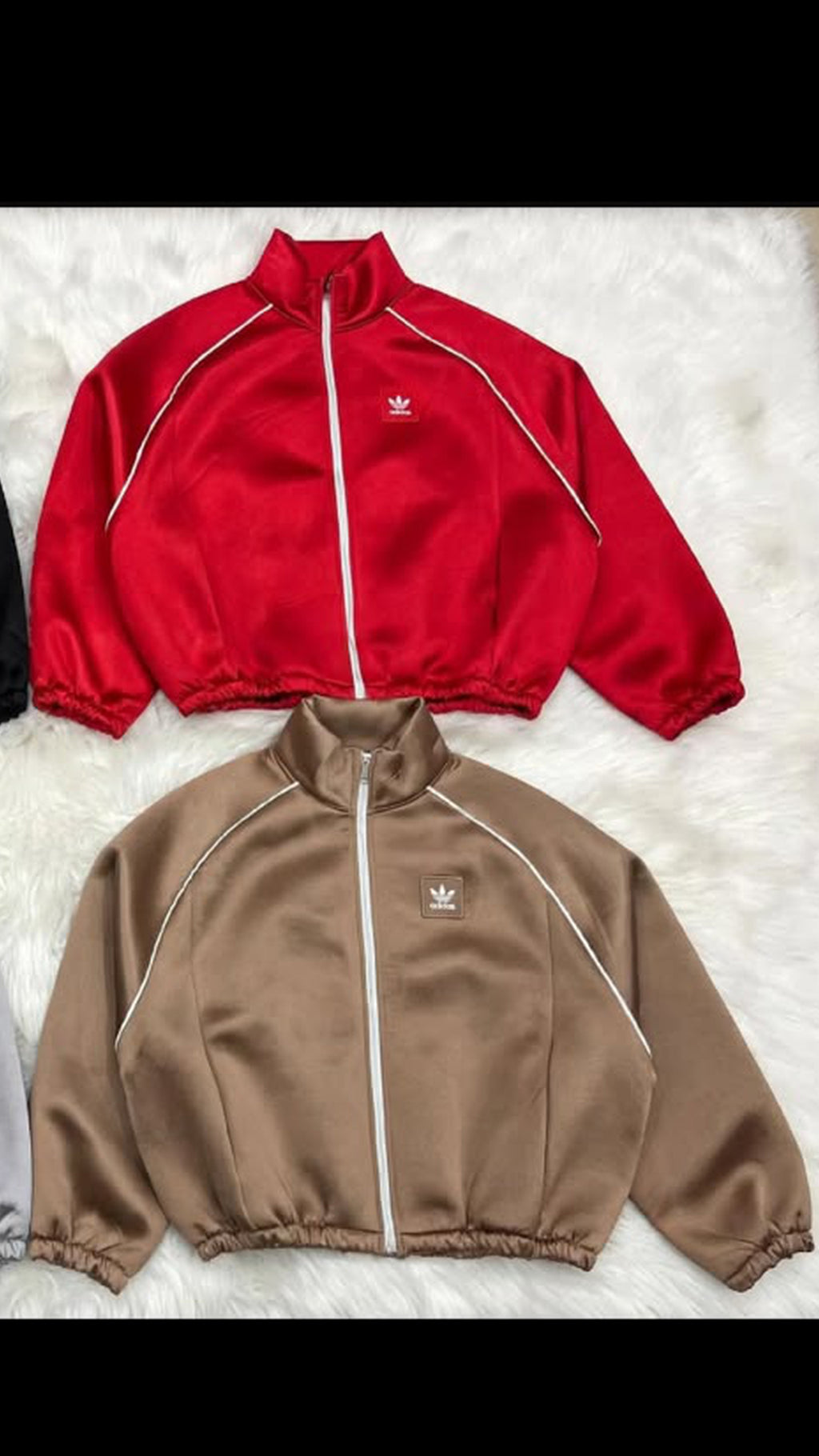 Felpa Zip Adidas (Taglia Unica)