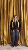 Jeans Tamascato con Strass